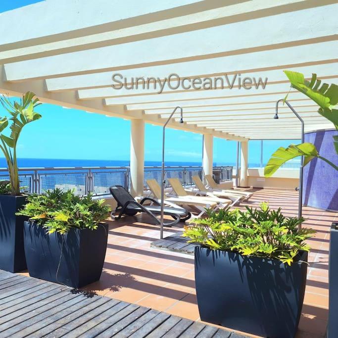 Sunny Ocean View Apartment Palm-mar Extérieur photo