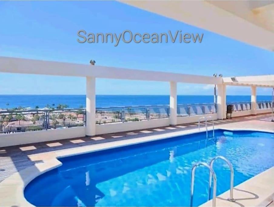 Sunny Ocean View Apartment Palm-mar Extérieur photo